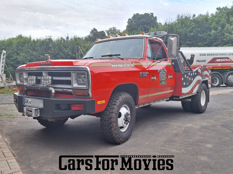 CarsForMovies | Dodge W350 Fire Rescue 1986 USA Rot Rot Einsatzfahrzeug Feuerwehrfahrzeug West Rheinland-Pfalz 7128 
